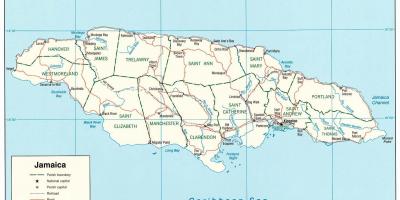 Die jamaikaanse kaart