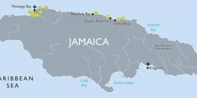 Kaart van jamaika lughawens