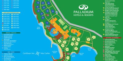 Kaart van die palladium-jamaika oord